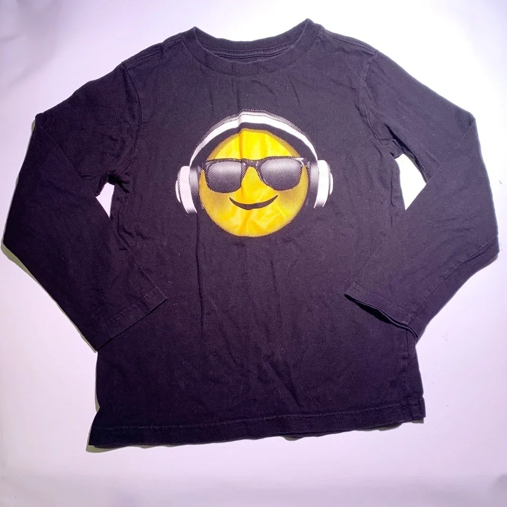 Children’s Place | Long Sleeve cool Emoji Tee Boy